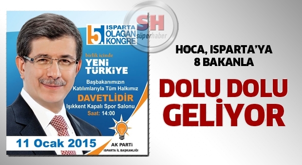 Davutoğlu Dolu Dolu Geliyor