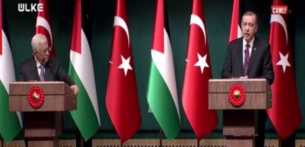 Erdoğan ve Abbas'tan ortak basın toplantısı