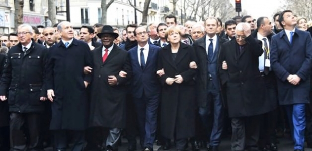 Paris'teki liderler yürüyüşünün arka planı