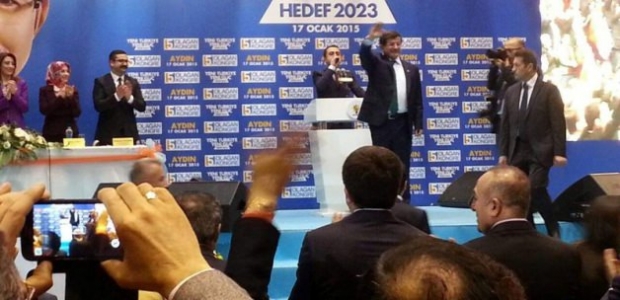 Başbakan Davutoğlu Aydın il kongresinde konuşuyor
