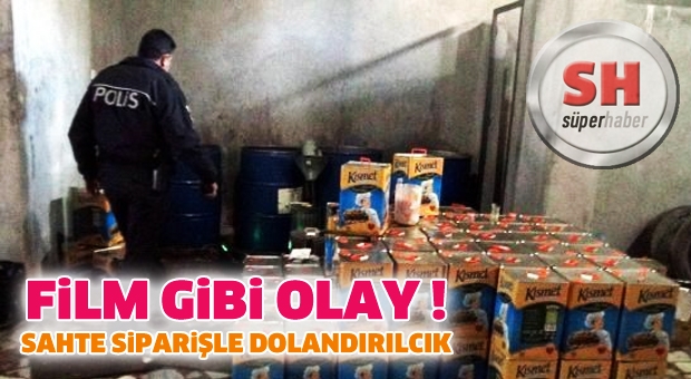 FİLM GİBİ OLAY.. SAHTE SİPARİŞLE DOLANDIRILCIK