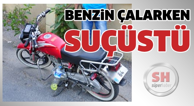 Isparta’da Güpegündüz Benzin Çalmaya Kalktı