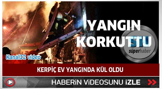 Yangın korkuttu