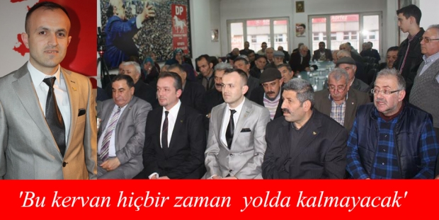 'BU KERVAN HİÇBİR ZAMAN YOLDA KALMAYACAK'
