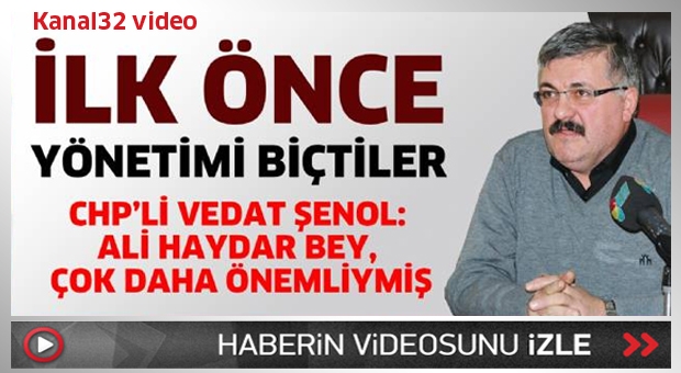 İlk önce yönetimi biçtiler
