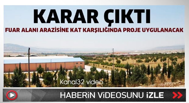 Fuar alanı arazisine kat karşılığında proje uygulanacak
