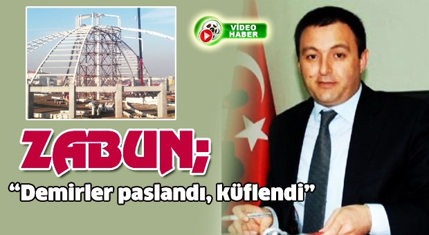 'Demirler paslandı, küflendi'