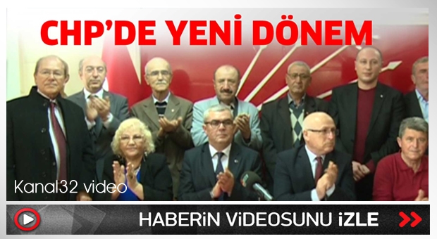 CHP’de yeni dönem