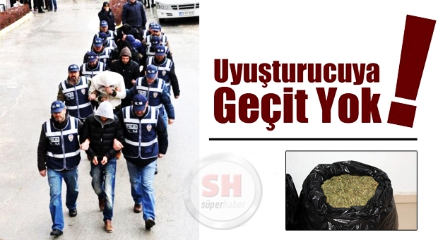 Isparta'da Uyuşturucuya Geçit Yok!