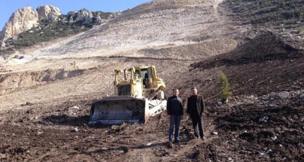 BURDUR’DA MERMER OCAĞINA 24 BİN FİDAN