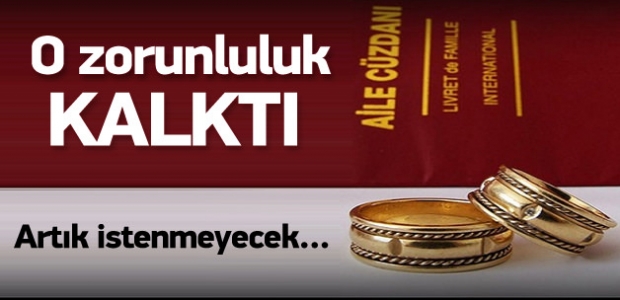 o zorunluluk kalktı