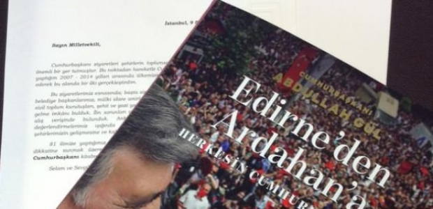 Abdullah Gül'den vekillere mektup