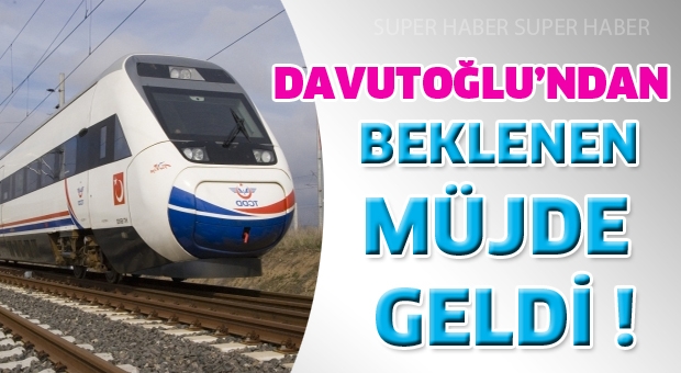 ISPARTA'YA DAVUTOĞLU'NDAN MÜJDE