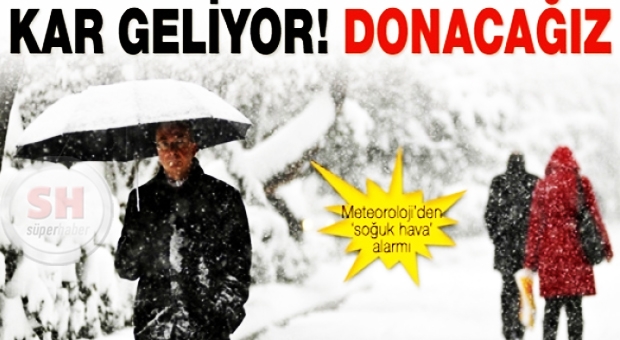 Isparta'da 3 gün kar bekleniyor...