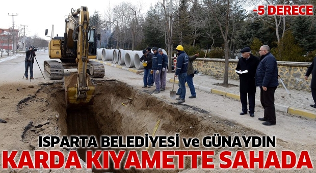 Eksi 5’DE ALTYAPIYA DEVAM
