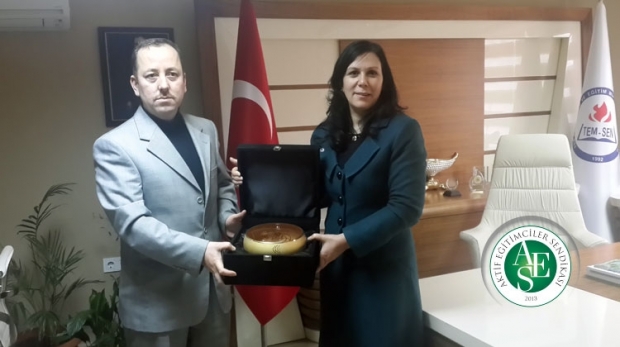 Aktif Eğitim-Sen`den TEMSEN`e Nezaket Ziyareti
