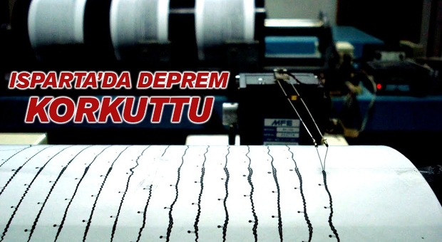 Isparta Depremle Uyandı