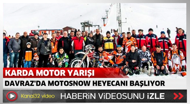 Karda motor yarışı