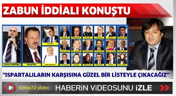 Zabun iddialı konuştu