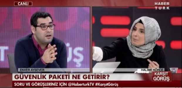 Enver Aysever'in sözleriyle stüdyoyu terkettiler