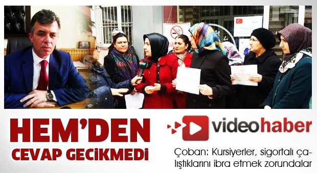 HEM’den cevap gecikmedi
