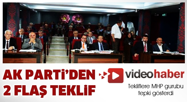 AK Parti’den 2 flaş teklif