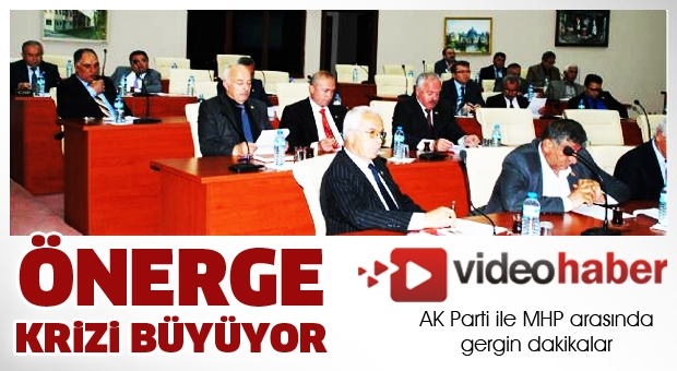 Önerge krizi büyüyor