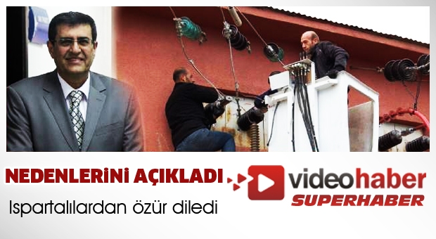 Isparta'da Elektrik Kesintileri