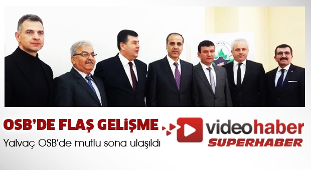 Yalvaç OSB’de kamulaştırma işlemleri başlıyor
