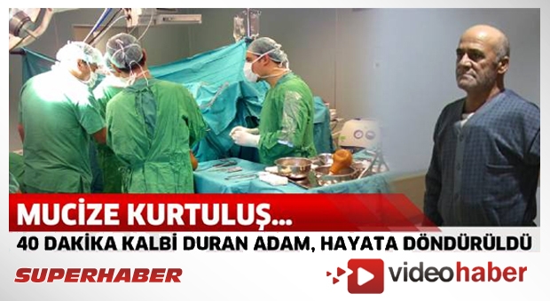 Isparta'da mucize kurtuluş
