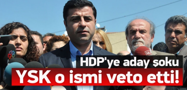 Yüksek Seçim Kurulu'ndan HDP'ye şok!