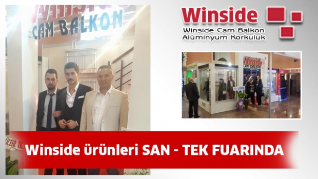 Winside SAN - TEK Fuarında Ürünlerini Sergiledi