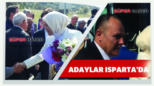 AK Parti Isparta Adayları Isparta'da Karşılandı 