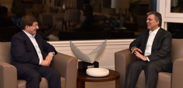 Davutoğlu'ndan Gül'e dedikoduları bitiren ziyaret