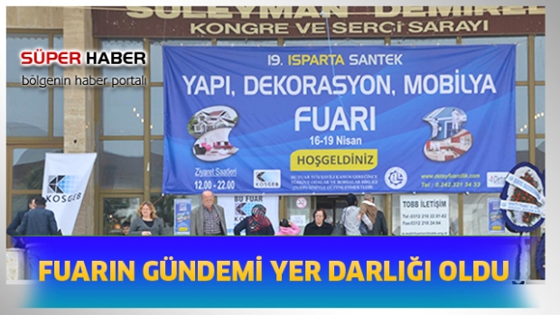 SAN - TEK FUARININ GÜNDEMİ YER DARLIĞI OLDU !