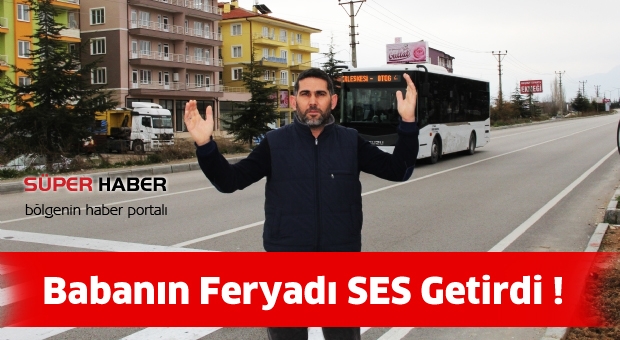 Babanın feryadı ses getirdi