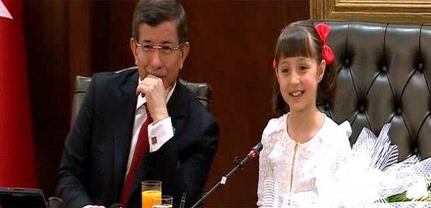 Çankaya'daki 23 Nisan kabulünde gülümseten anlar