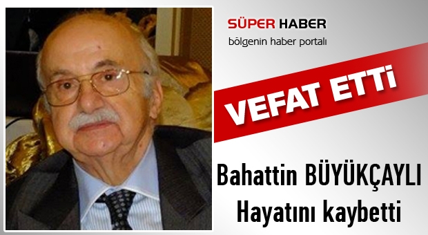 Isparta'da Büyükçaylı VEFAT Etti !
