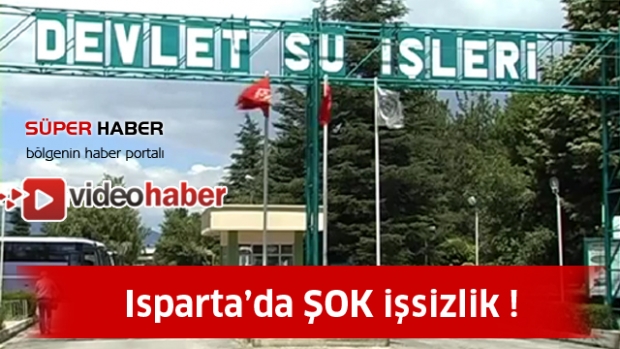 Isparta'da ŞOK işsizlik !