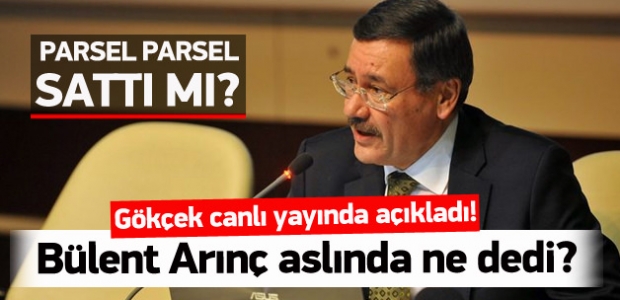 Melih Gökçek iddialara yanıt verdi
