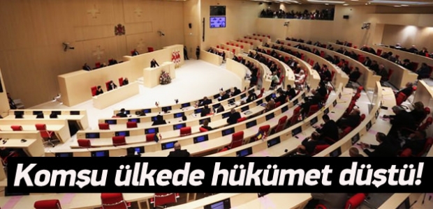 Gürcistan'da hükümet düştü