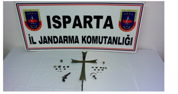 Tarihi Eser Kaçakçısına Suç üstü