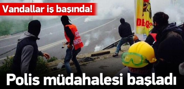 Okmeydanı'nda 9 kişi gözaltına alındı!
