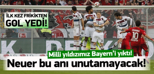 Milli yıldızımız Bayern'i yıktı!