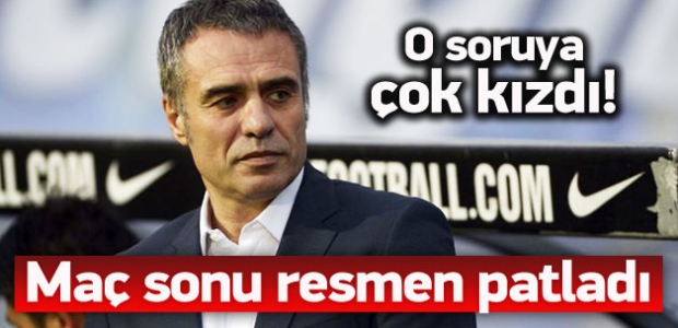 Yanal maç sonu patladı! O soruya çok kızdı