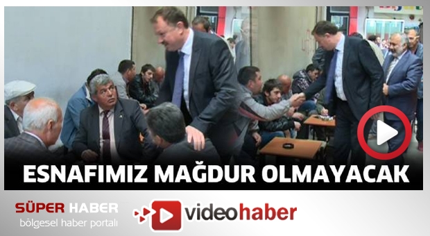 Ispartalı Esnafımız mağdur olmayacak