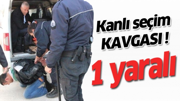Isparta'da Seçim kavgası: 1 yaralı