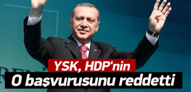 YSK, HDP'nin başvurusunu reddetti