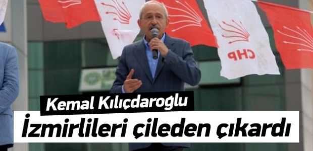 Kılıçdaroğlu’na İzmir’de tepki