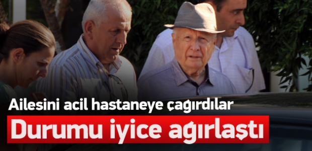 Kenan Evren'in sağlık durumu iyice ağırlaştı